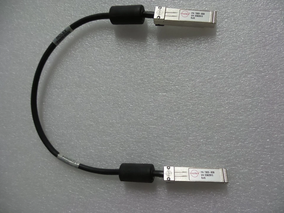 Molex 73929-0024 X6530-R6 SFP to SFP Small pluggable Interconnect Cable  - Image 1 of 1