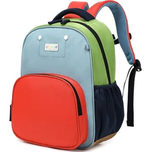 Boys Preschool Backpack Kindergarten School Bag Kids 4-8 Blue Red - Picture 1 of 6