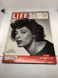 Life Magazine September 15, 1952 RITA GAM - Picture 1 of 6