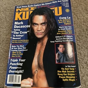 Inside Kung-Fu Magazine January, 1999 Brandon Bruce Lee The Crow Bjj Kung Fu - Picture 1 of 4