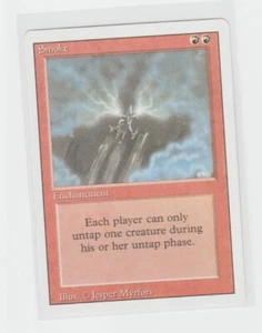 Magic the Gathering ~ MTG ~ 1x Smoke ~ M/NM ~ REVISED - Picture 1 of 2