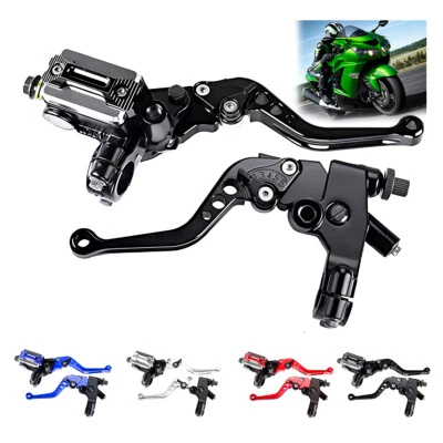 Motorcycle CNC Brake Clutch Lever Adjustable For Honda Suzuki Yamaha Aprilia BMW - Image 1 of 4