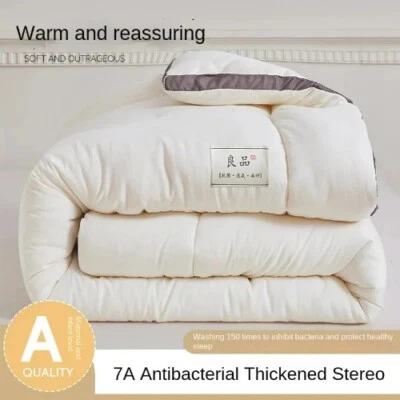 Soybean Fiber Cotton Quilt with Winter Quilt Core, All Season , Thickened Warm - Image 1 of 4