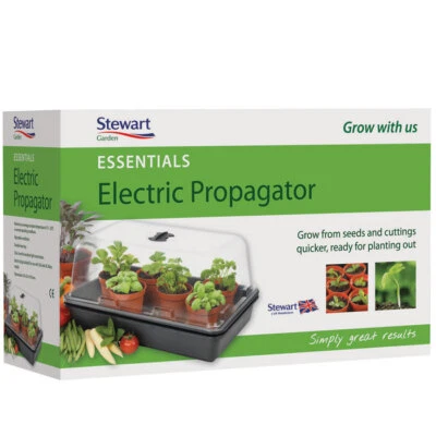 Stewart Essentials Heated Electric Plant Seed Propagator - 38cm - Image 1 of 2