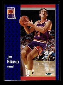 1991-92 Fleer #160 Jeff Hornacek (NM)(BSK) - Picture 1 of 2