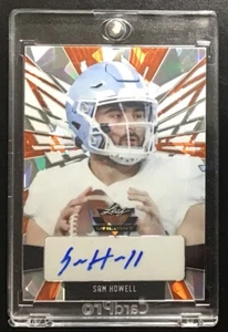 🔥2022 Leaf Valiant Portrait Auto 3/20 Sam Howell PA-SH1 Rookie Card Auto RC SP - Picture 1 of 2