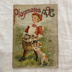 Playmates ABC Series 0351 Graham And Matlack Publishers Cloth pages - Picture 1 of 6