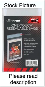 Ultra Pro One-Touch Resealable Bags **10 bags in each order** NOT A 100 Pack - Picture 1 of 3
