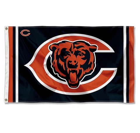 Chicago Bears 3x5 Indoor Outdoor Flag Banner FREE SHIPPING Cover