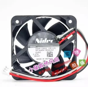 Nidec D05R-12BS2 12B 5015 DC12V 0.07A 5CM 3-Pin Silent DC Cooling Fan - Picture 1 of 3