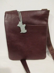 Bolso cruzado de cuero Radley 90105 - marrón - muy buen estado - Imagen 1 de 4