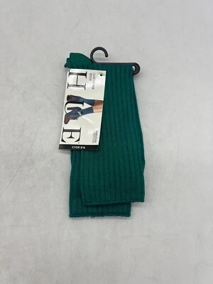 Calcetines acanalados HUE verde brillo talla única U13611 un par Foto 1 de 3
