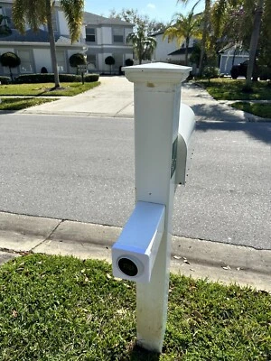 Mailbox mount for Dahua Amcrest round style IP POE Security Cameras - Image 1 of 4