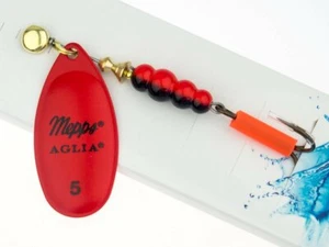 Señuelo Mepps Aglia Fluo #5 13 g genuino francés giratorio lucioperca trucha COLORES - Imagen 1 de 7