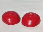 PLAYMOBIL x2 RED SPORTS CAPS RED CAP REF 3074 3223 4268 4269