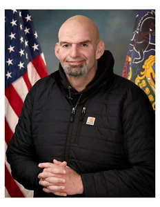 2022 John Fetterman Politician 8x10 Portrait Photo On 8.5" x 11" - Picture 1 of 1
