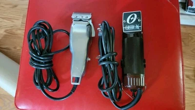 Oster Classic 76 & Wahl Senior Proffesional Barber clippers WORKING ! - Image 1 of 4
