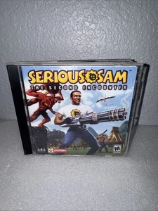 Vintage 2001 SERIOUS SAM - The Second Encounter PC Spiel in Jewel Case - Bild 1 von 3