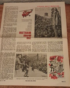 Stars & Stripes Daily Magazine 2. Juni 1967 Bob Hope, Nancy Sinatra Seiten 11-14 - Bild 1 von 5