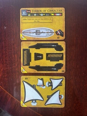 TERROR OF GIBRALTAR Barbary Coast Pirates Wizkids CSG Pocketmodel - Image 1 of 2