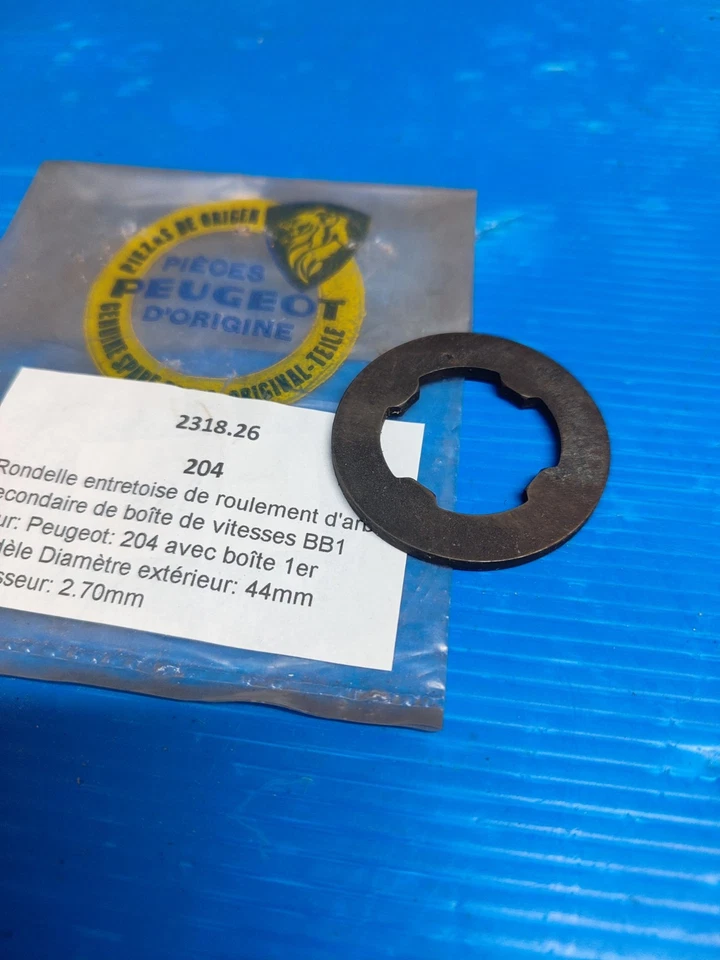 Washer Of Rolling Shaft Secondary Box BB1 for: Peugeot: 204 - Image 1 of 1