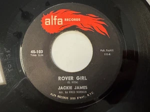 Doo Wop 45 - Jackie James "Rover Girl" / "Beware" Alfa 103 HEAR - Bild 1 von 2
