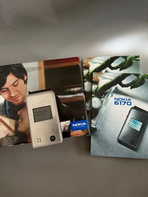 Nokia 6170 Silver (Ohne Simlock) TriBand Video- Audio-Streaming Finland OVP - Bild 1 von 4
