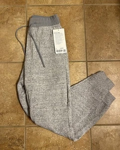 Lululemon Men’s At Ease Jogger Size Small Heathered Grey Black HMEL/BLK NWT - Picture 1 of 6