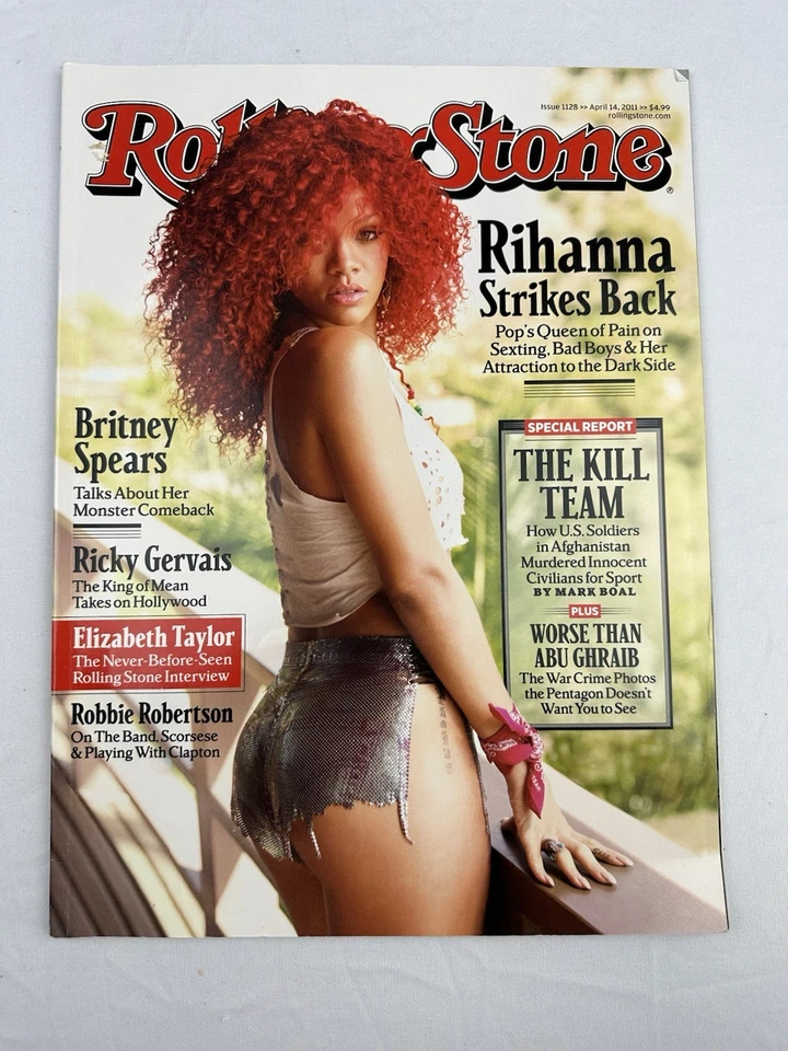 Rolling Stone Magazine April 2011 Rihanna Issue 1128 Foto 1 de 4