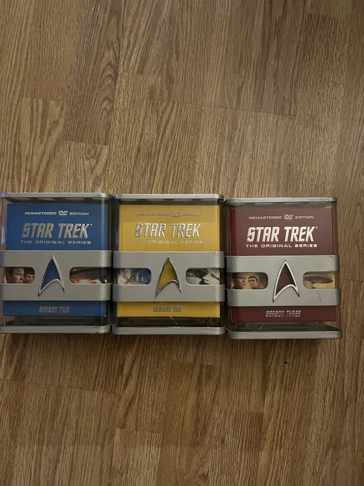 Star Trek The Complete Original Series Season 1-3 Remastered DVD Edition 1,2,3 Foto 1 de 1
