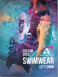 2016 Product Catalog AgonSwim Custom Dyed Swimwear Men-Women-Briefs-Racing Suits - Bild 1 von 1