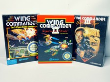 Wing Commander Big Box PC Lot I II III 1 2 3 Complete Floppy Disc & CD-Rom