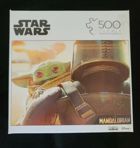 Buffalo 500 Piece The Mandalorian Puzzle Baby Yoda The Child Star Wars Disney + - Picture 1 of 2