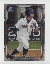 2015 Bowman Draft Box Topper Top of the Class /50 Andrew Benintendi #TOC-AB