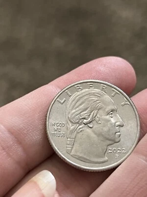 **2022 P Wilma Mankiller ERROR Ghost Comet / “IN COD WE TRUST” Not God - Image 1 of 3