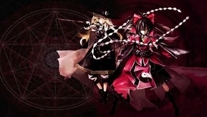 Anime touhou s girls hakurei reimu kirisame Playmat Game Mat Desk - Picture 1 of 1