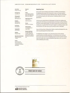 #1305 66c Hochzeitstorte #4735 Souvenirseite - Bild 1 von 1