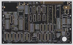 VERGOLDET - Sinclair ZX Spectrum 48K Issue 3B - schwarze PCB - Bild 1 von 3
