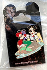 Disney Pin #59762  Mickey and Minnie - As Ariel and Eric - Couples -   P15