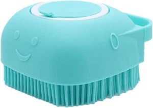 Cepillo de baño para perros gatos con dispensador de champú o jabón | Útil para el aseo - Imagen 1 de 8