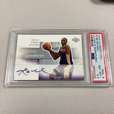 2003 Upper Deck Kobe Bryant Ultimate Collection Signatures PSA 8.5