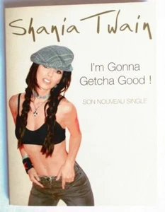 SHANIA TWAIN - VERY RARE FRANCE ONLY PROMO SINGLE CD "I'M GONNA GETCHA GOOD !" - Picture 1 of 4