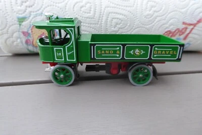 Matchbox moy y18 1918 Atkinson Model D, Steamwagon, Sand & Gravel, grün - Bild 1 von 4