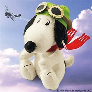 Steiff x SNOOPY Flying Ace 1500 Limited 2017 Peanuts Plush - Picture 1 of 5