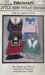 Modello artigianale vintage: abiti in felpa Little Miss - Fabricraft - Foto 1 di 3