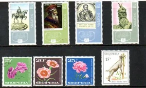 Albania Stamps - Scott #'s 1061/1157 - Unused & Cancelled - Picture 1 of 4