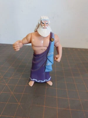 Figura de acción Disney Hércules "Lightning Bolt Zeus" 6" 1997 Mattel Foto 1 de 2