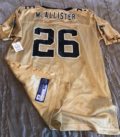 DEUCE MCCALLISTER New Orleans SAINTS Football REEBOK Replica Youth XL Jersey NEW Cover