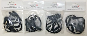 Olympia P324TACT - Tactical Headset with PITT Mic - (Lot of 4) - Picture 1 of 1