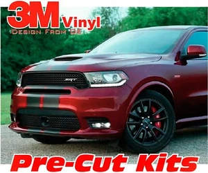 2010 - 2021 Rally stripes Fits Dodge Durango Graphic Decal on 3M Flim - Picture 1 of 5